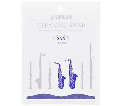 Yamaha - CLSSAX3 Alto & Tenor Saxophone Cleaning Swab - Music Elements