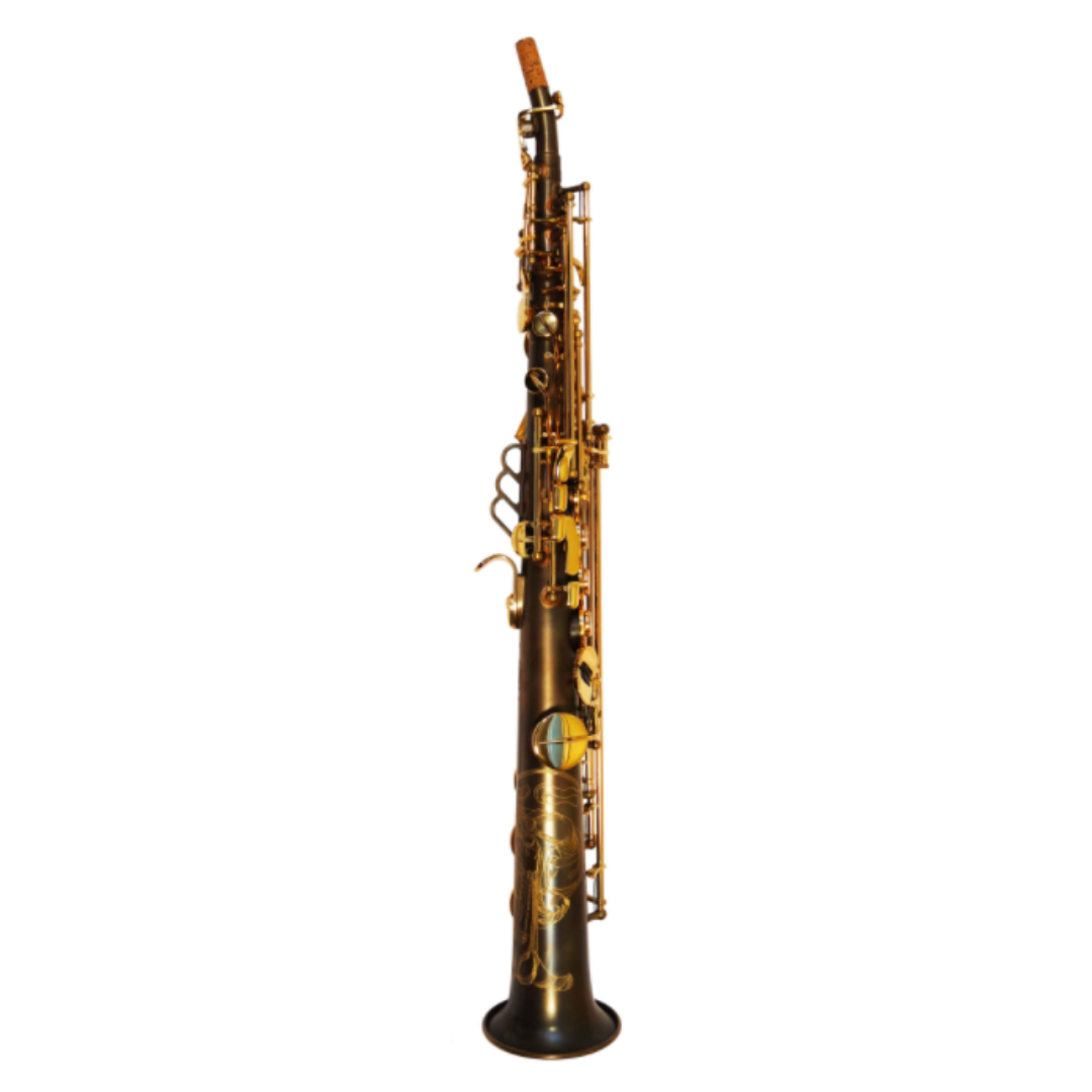 Theo Wanne - MANTRA 2 Straight Soprano (Vintified w/ Gold Lacquer Keys)
