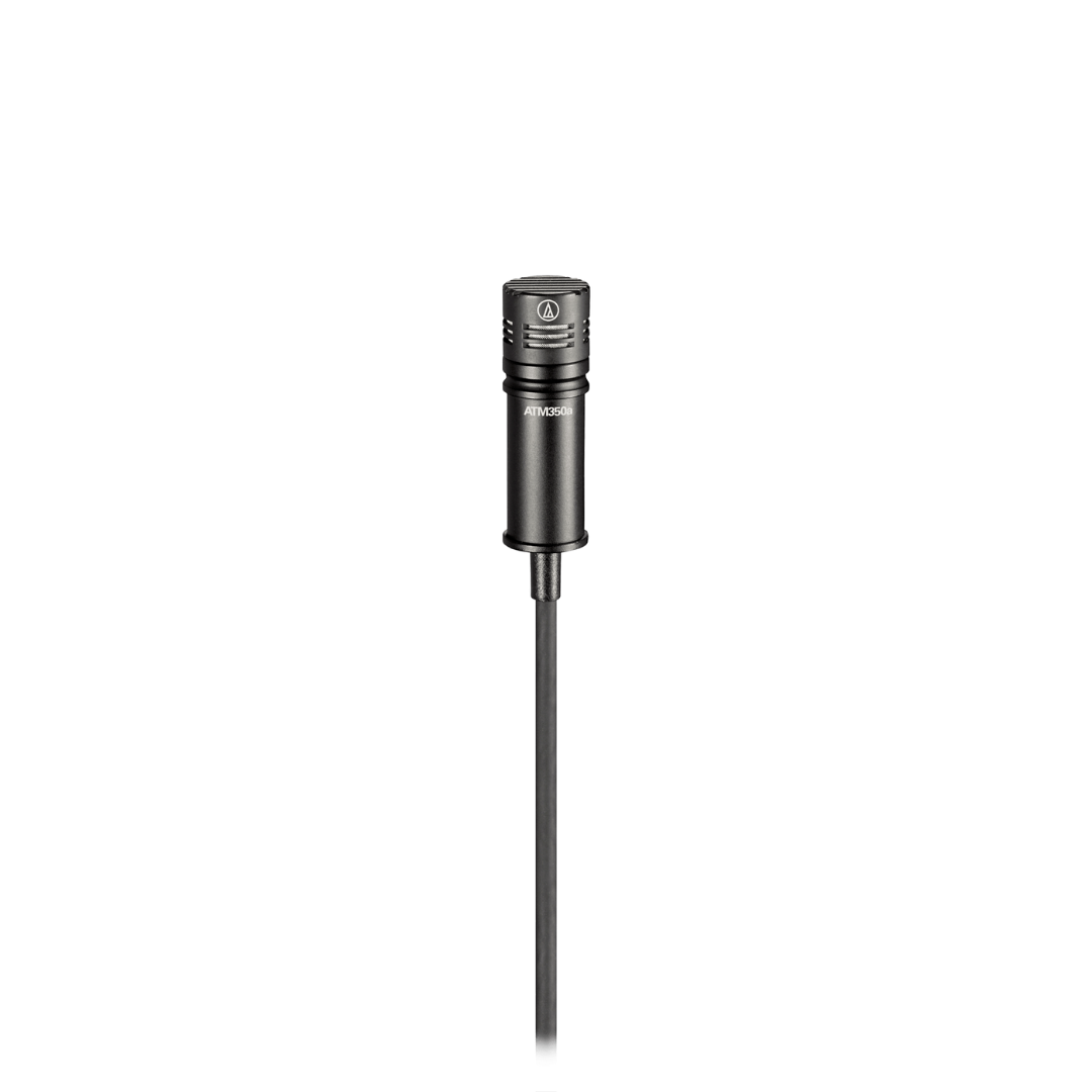 Audio-Technica - ATM350D Cardioid Condenser Instrument Microphone w/ Drum Mounting System