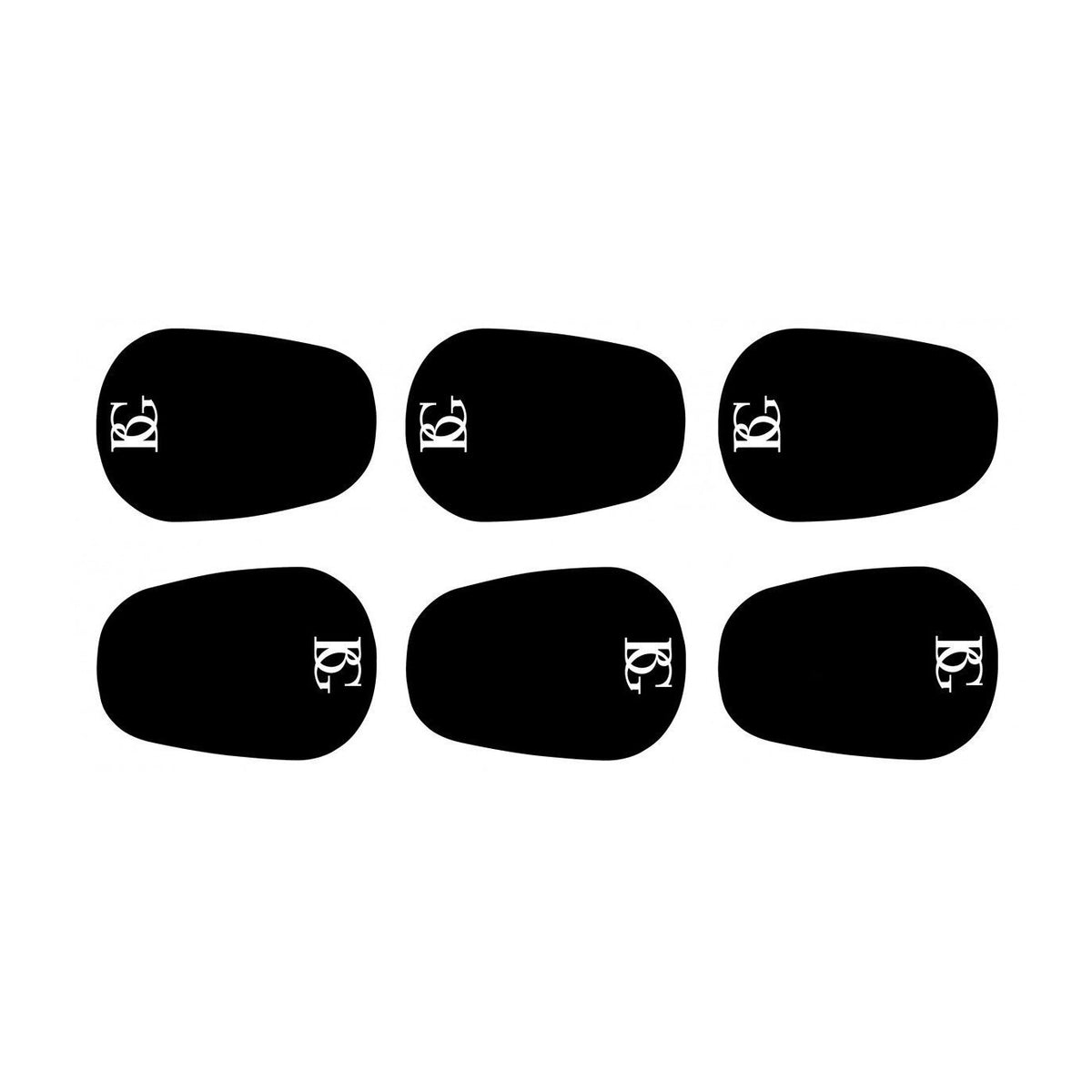 BG France - Mouthpiece Cushions (for Clarinet/Saxophone)-Accessories-BG France-Large-Black-0.4mm-Music Elements