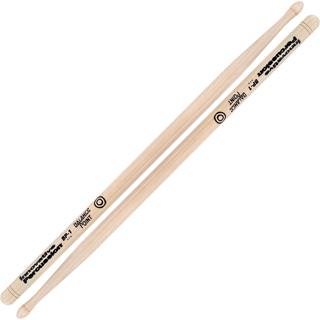 Innovative Percussion - BP-1 Jim Riley &quot;Balance Point&quot; Signature Drumset Sticks (Hickory)