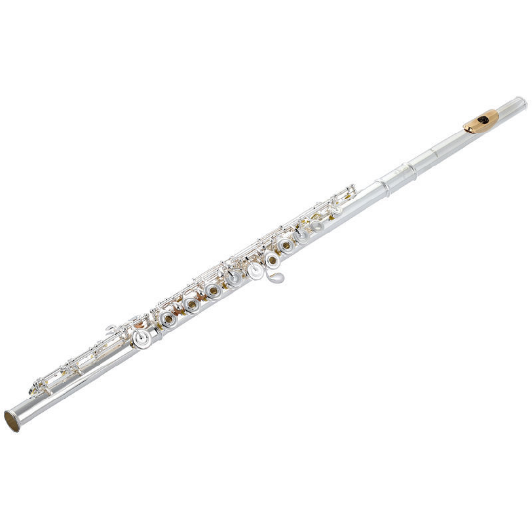 Pearl Flutes - Elegante Series PF-795RBE Vigore Professional Flute (w/ 3K Gold Lip Plate)