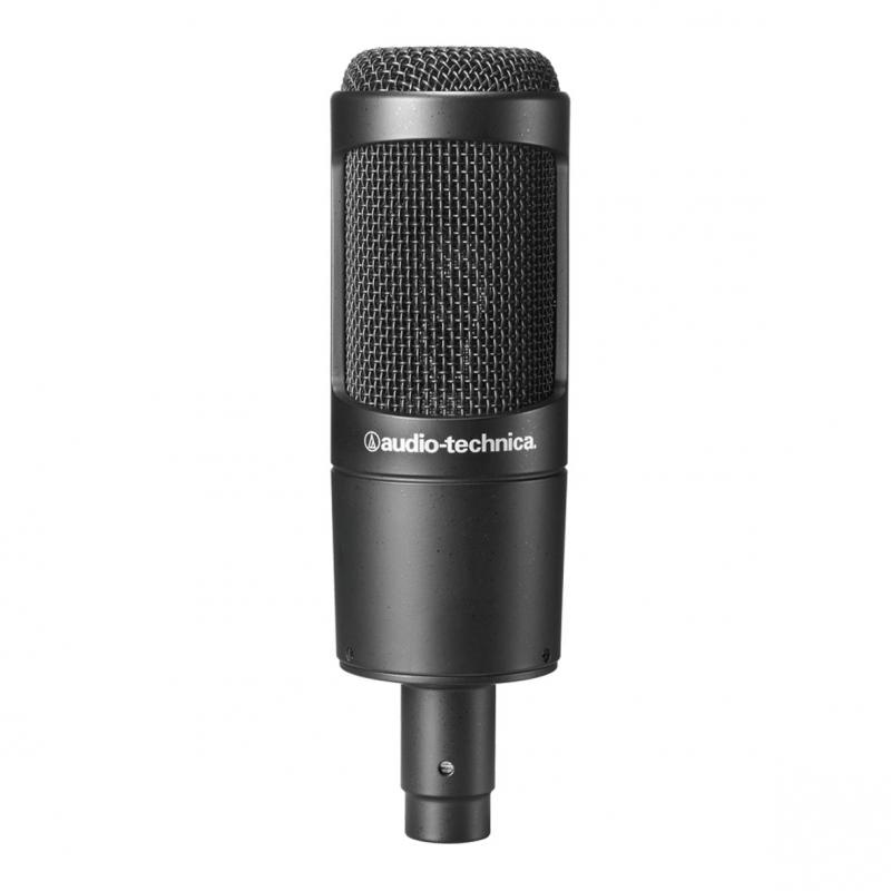 Audio-Technica - AT2035 Cardioid Condenser Microphone-Tuner &amp; Metronome-Audio-Technica-Music Elements