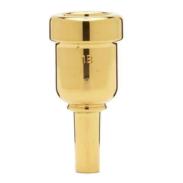 Denis Wick - HeavyTop Cornet Mouthpieces-Mouthpiece-Denis Wick-1B-Gold Plated-Music Elements