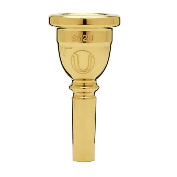 DENIS WICK AMERICAN Classic Series Gold Plated B-flat Trumpet Mouthpiece -  1.25c