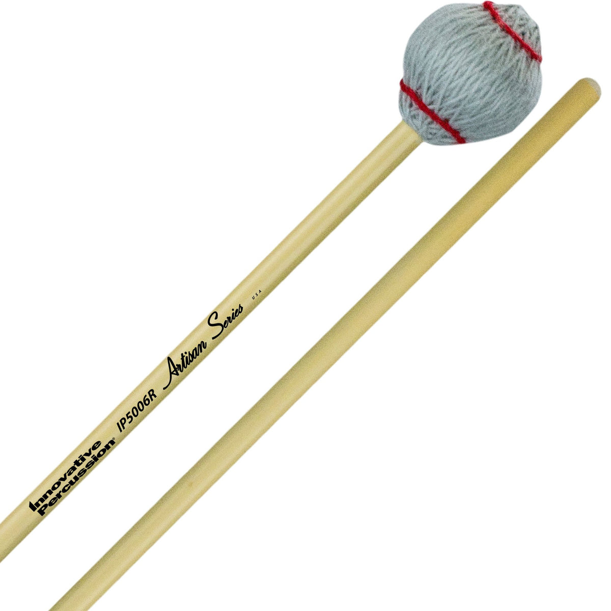 Innovative Percussion - Artisan Series Concert Marimba Mallets-Percussion-Innovative Percussion-IP5006R: Very Hard-Music Elements