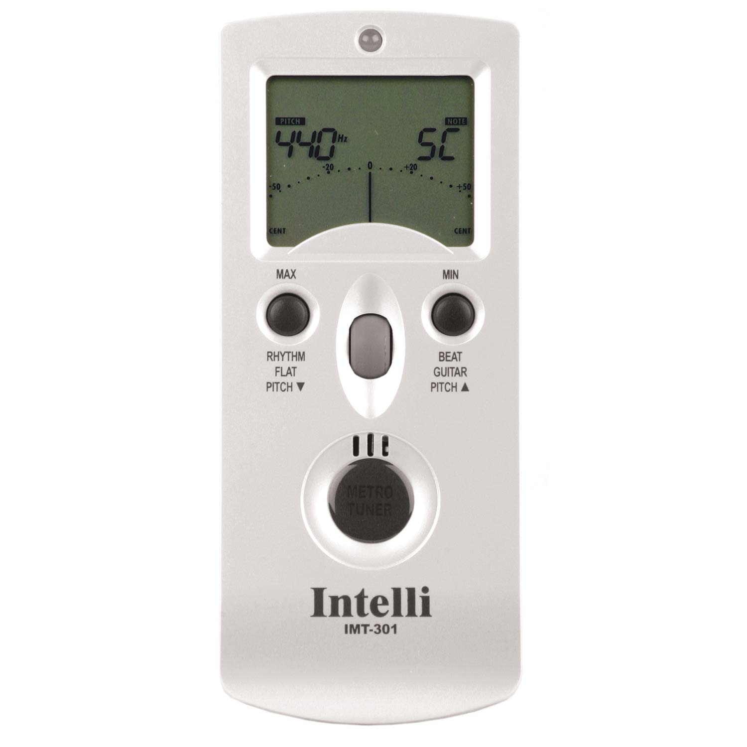 Intelli - IMT-301 Metronome, Chromatic Tuner & Pitch Generator with Thermo-Hygrometer