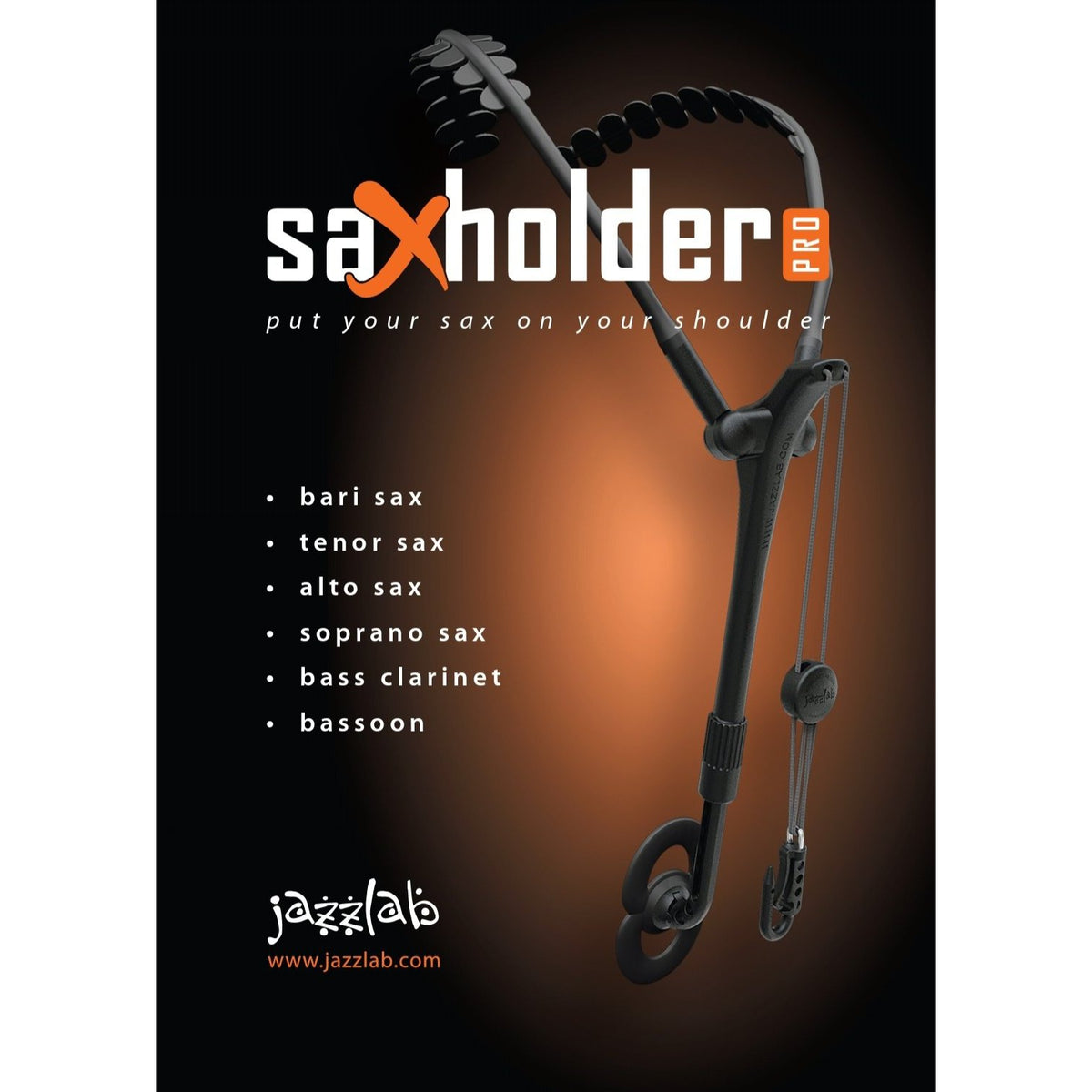 Jazzlab - Saxholder-Pro (for Bassoon/Bass Clarinet)-Accessories-Jazzlab-Music Elements