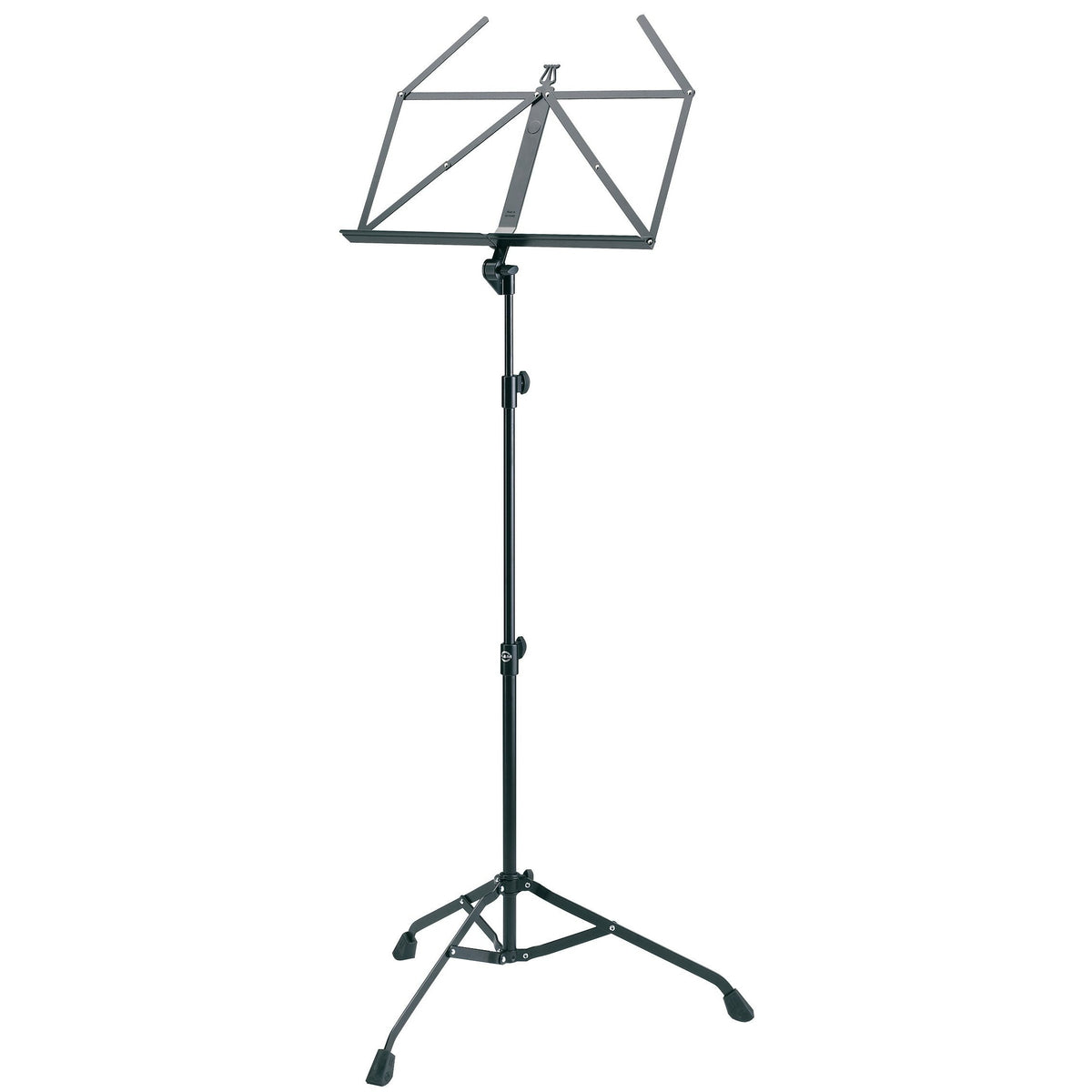 KÃ¶nig &amp; Meyer - 107 Starline Music Stands with Collapsible Desk-Music Stand-KÃ¶nig &amp; Meyer-Black-Music Elements
