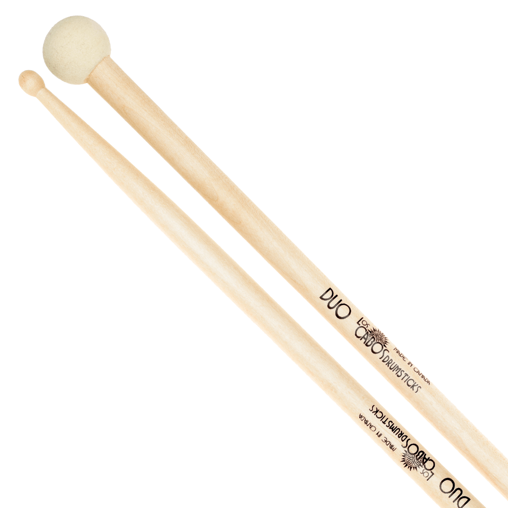 Los Cabos - Drumstick Duo (3A & Hard Mallet Combo)-Percussion-Los Cabos-Music Elements