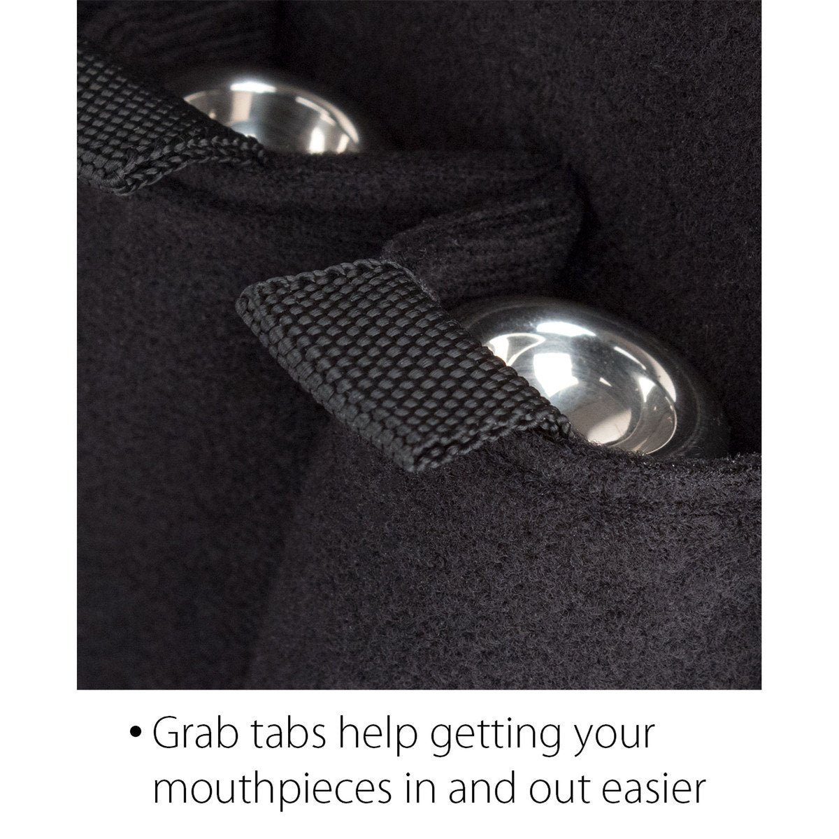 Protec - Trumpet 4-Piece Nylon Mouthpiece Pouch with Zipper Closure (Camo)-Accessories-Protec-Music Elements