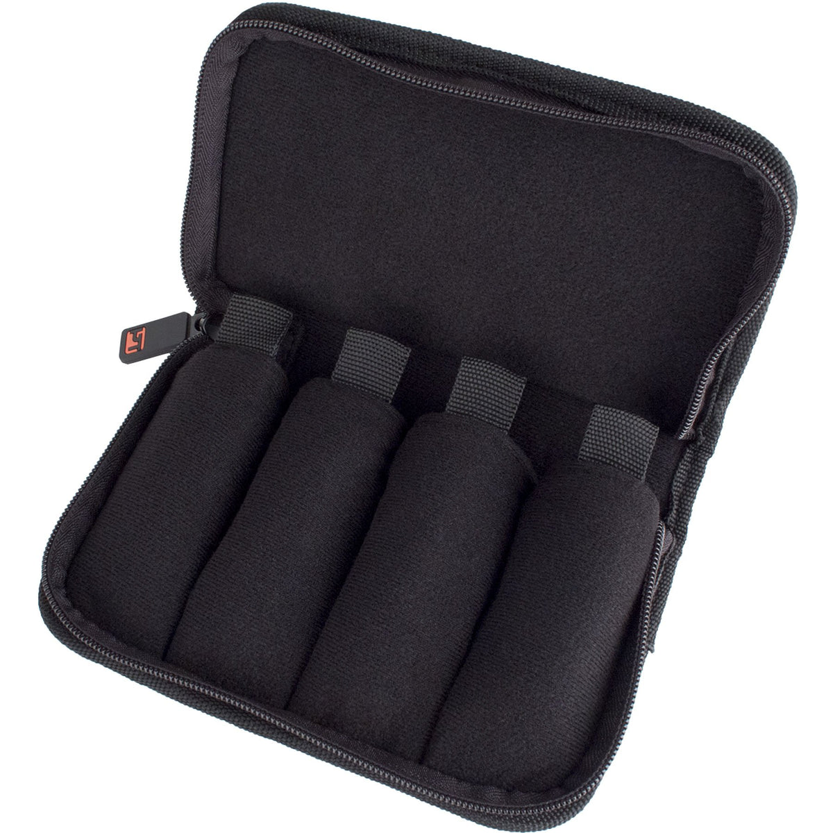 Protec - Trumpet 4-Piece Nylon Mouthpiece Pouch with Zipper Closure-Accessories-Protec-Music Elements