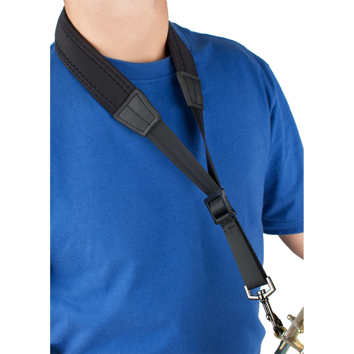 Protec - Padded Neoprene Saxophone Neck Strap with Plastic Swivel Snap-Accessories-Protec-Music Elements