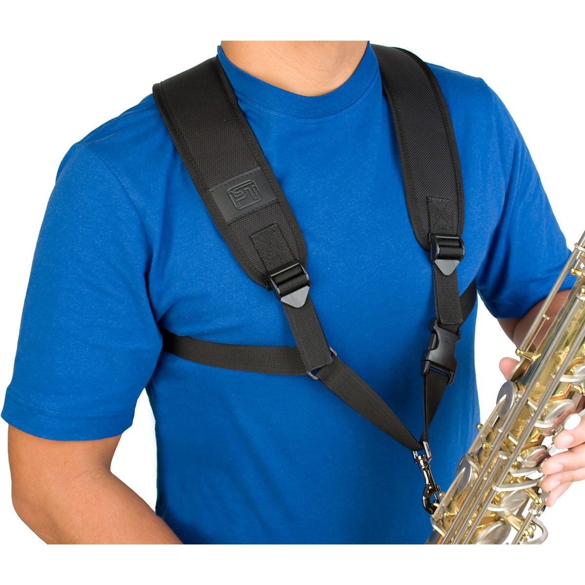Protec - Saxophone Harness with Deluxe Metal Trigger Snap-Accessories-Protec-Music Elements