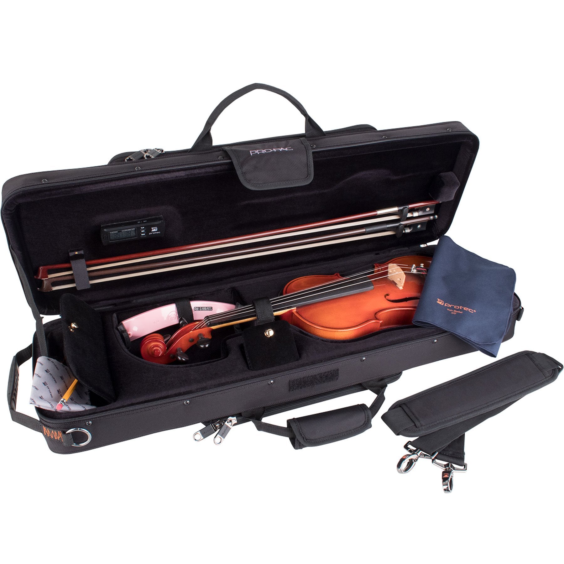 Protec - Violin 4/4 PRO PAC Case (Travel Light)-Accessories-Protec-Music Elements