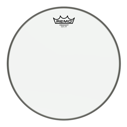 Remo - Ambassador Hazy Snare Side Drum Heads-Percussion-Remo-13"-Music Elements