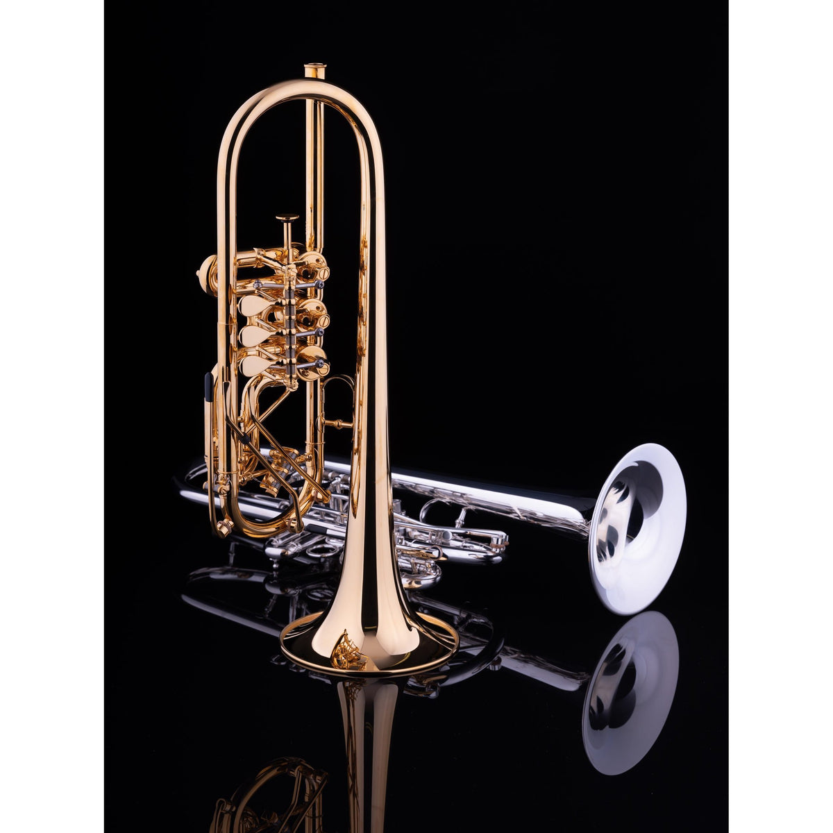 Schagerl - Meisterinstrumente - Berlin Rotary C Trumpets-Trumpet-Schagerl-Music Elements