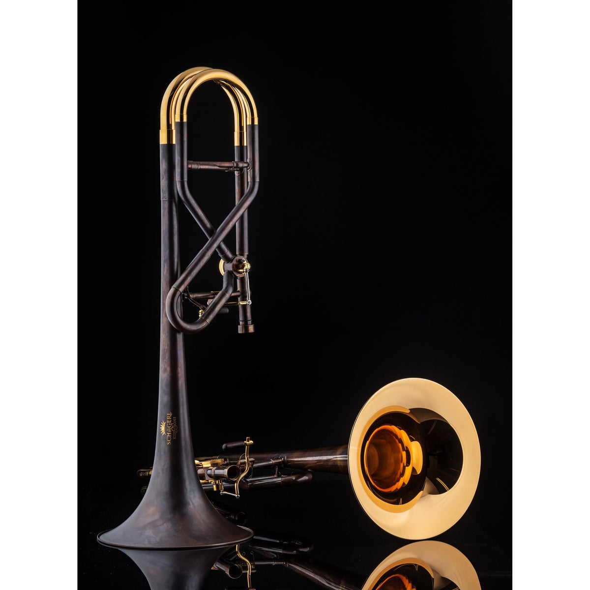 Schagerl - Meisterinstrumente - Kissbone X Tenor Bb/F Trombones-Trombone-Schagerl-Music Elements