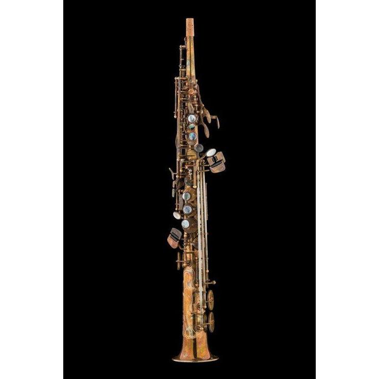 Schagerl - Superior Series - S-1 Soprano Saxophones-Saxophone-Schagerl-Vintage Bronze-With-Music Elements