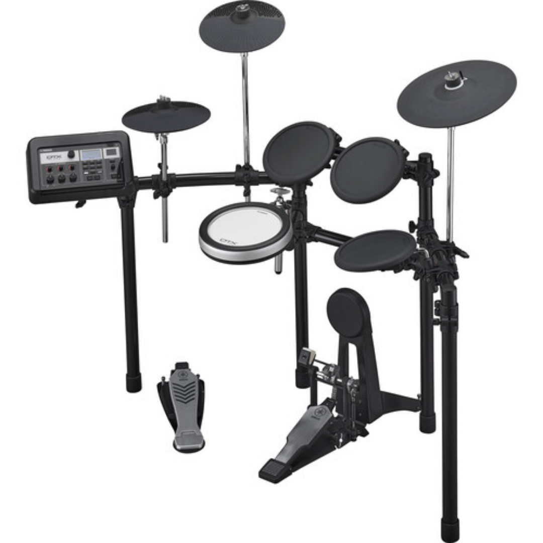 Yamaha - DTX6K-X Electronic Drum Set w/ Foot Pedal & Drum Stool