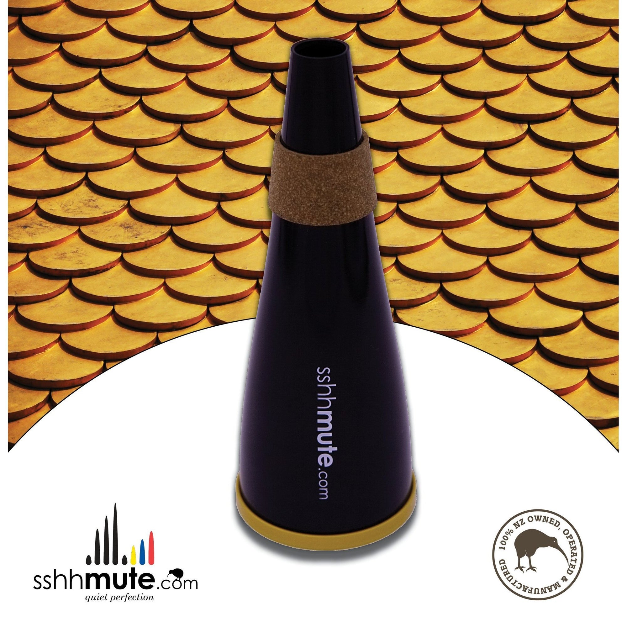 sshhmute - Whisper Mute (for Trumpet & Cornet)-Mute-Bremner Sshhmute-Music Elements
