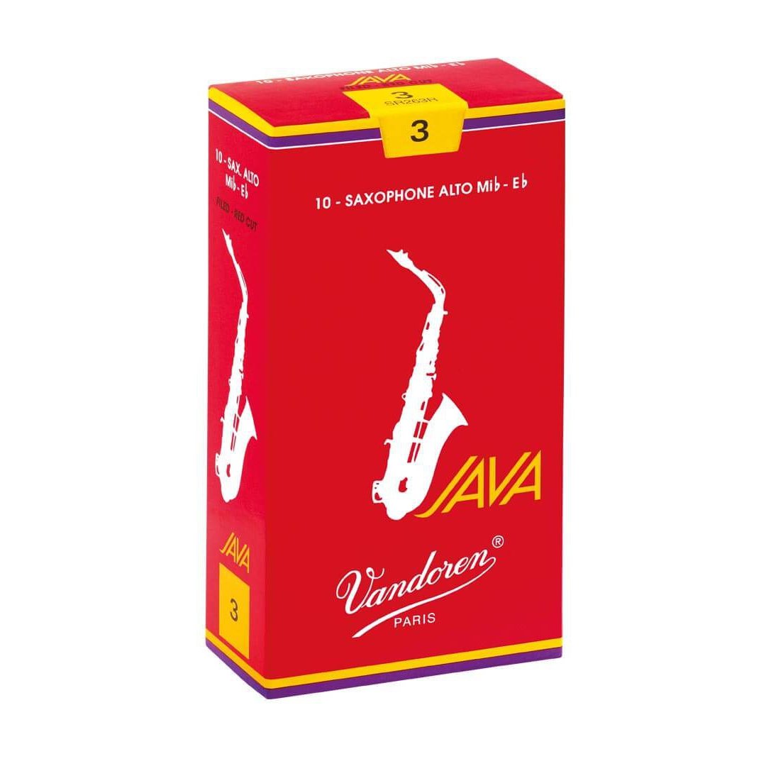 Vandoren - Java "Filed - Red Cut" Alto Saxophone Reeds-Saxophone-Vandoren-Music Elements