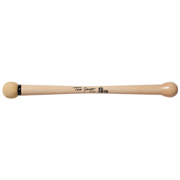 Vic Firth - Tom Gauger Bass Drum Mallets-Percussion-Vic Firth-TG21: Chamois/Wood-Music Elements