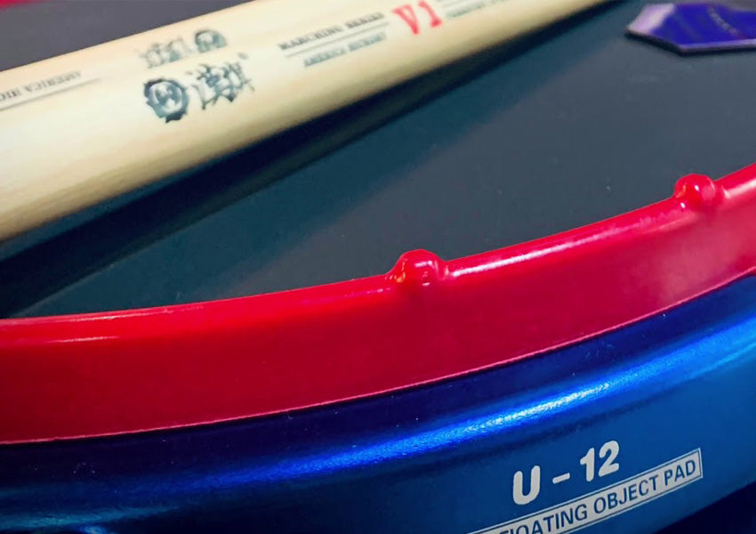 HanFlag U-12 Tunable Marching Drum Practice Pad