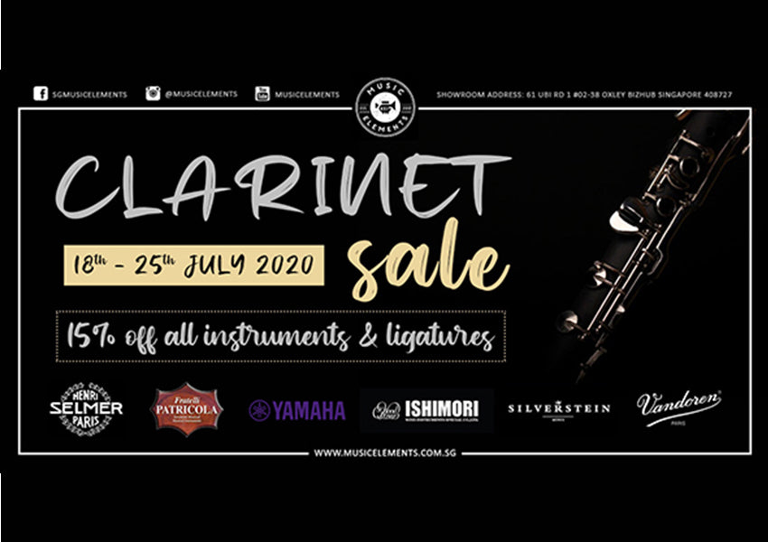 ME Clarinet Sale (18th to 25th July)