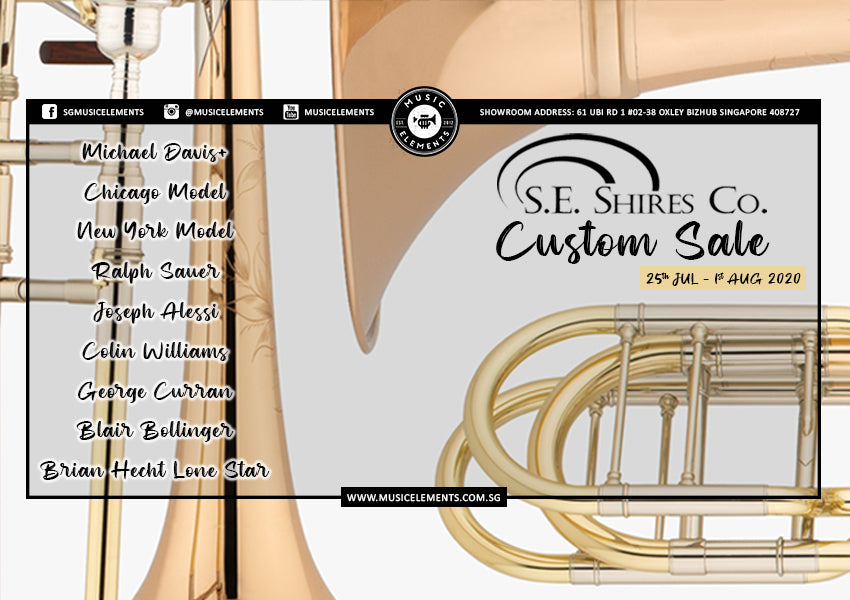 ME x S.E. Shires Custom Sale (25th to 1st Aug)