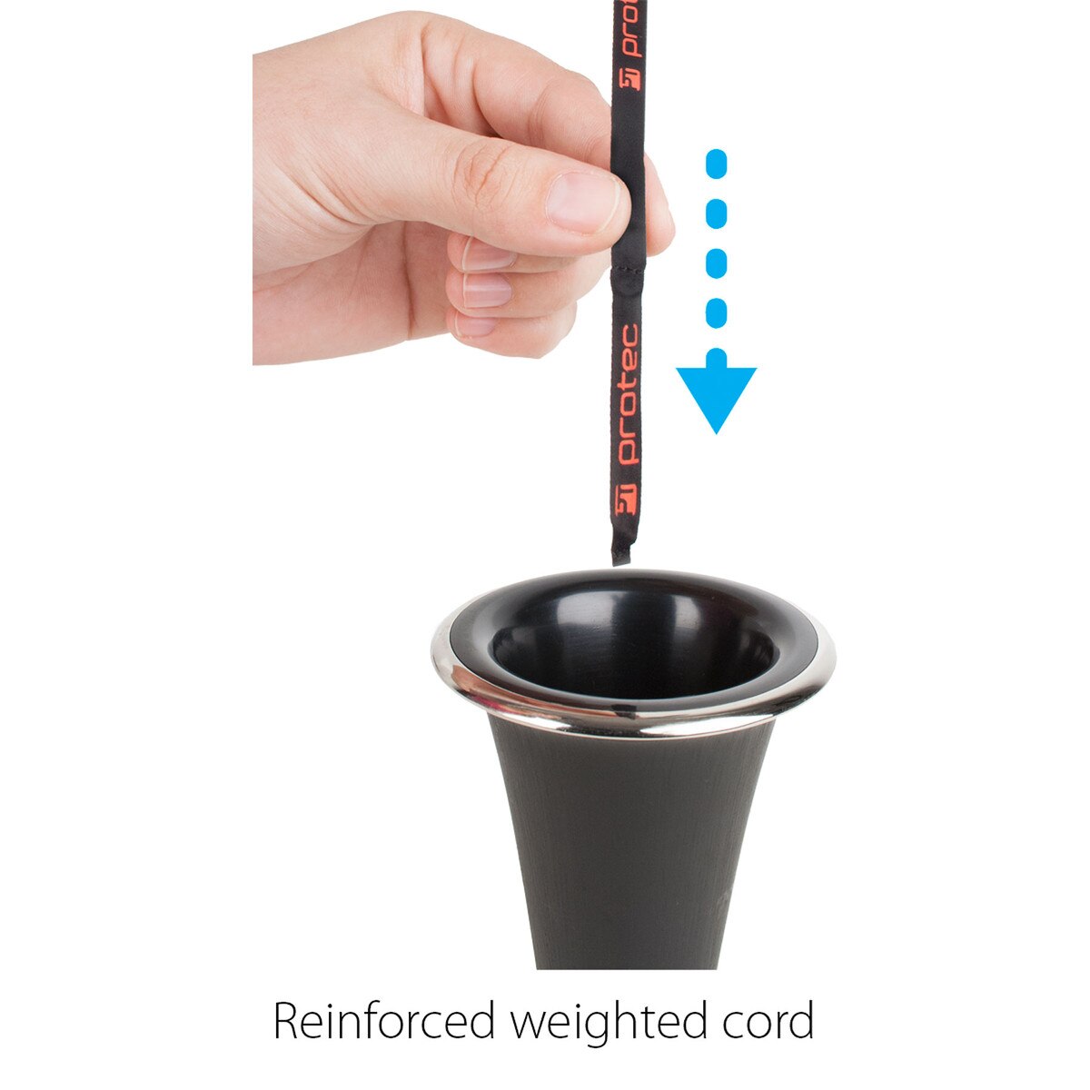 Protec Eb Clarinet Microfiber Body/Neck/Mouthpiece Swab