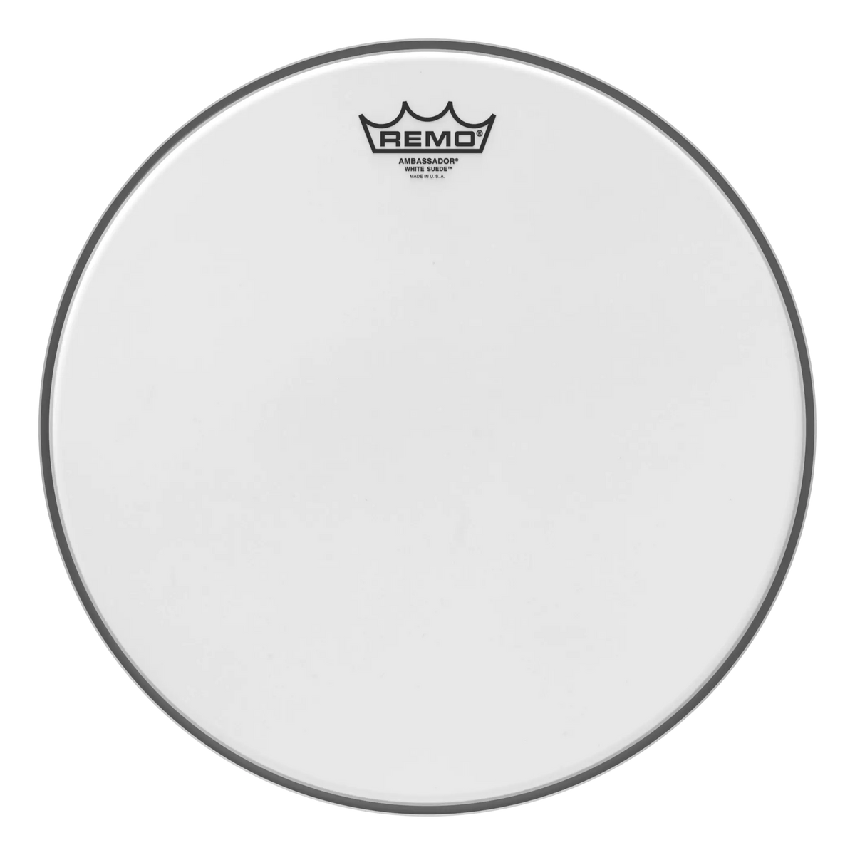 Remo - Ambassador White Suede Drum Head