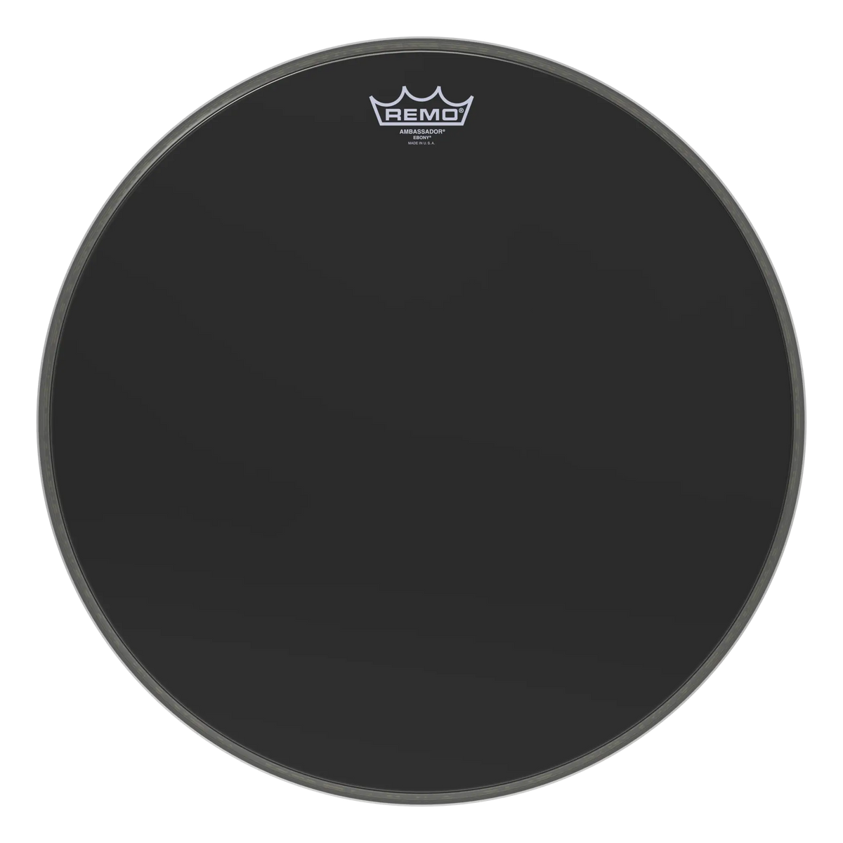 Remo - Ambassador Ebony Bass Drumhead