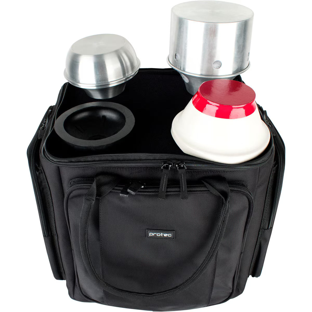 Protec - M406 Tenor Trombone Four-Pack Mute Bag w/ Modular Walls & Mute Holder