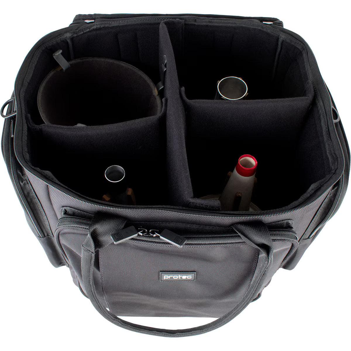 Protec - M406 Tenor Trombone Four-Pack Mute Bag w/ Modular Walls & Mute Holder
