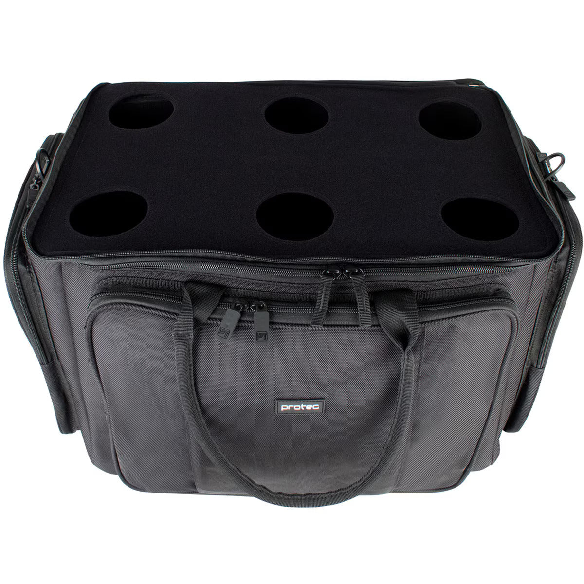 Protec - M407 Tenor Trombone Six-Pack Mute Bag w/ Modular Wall & Mute Holder