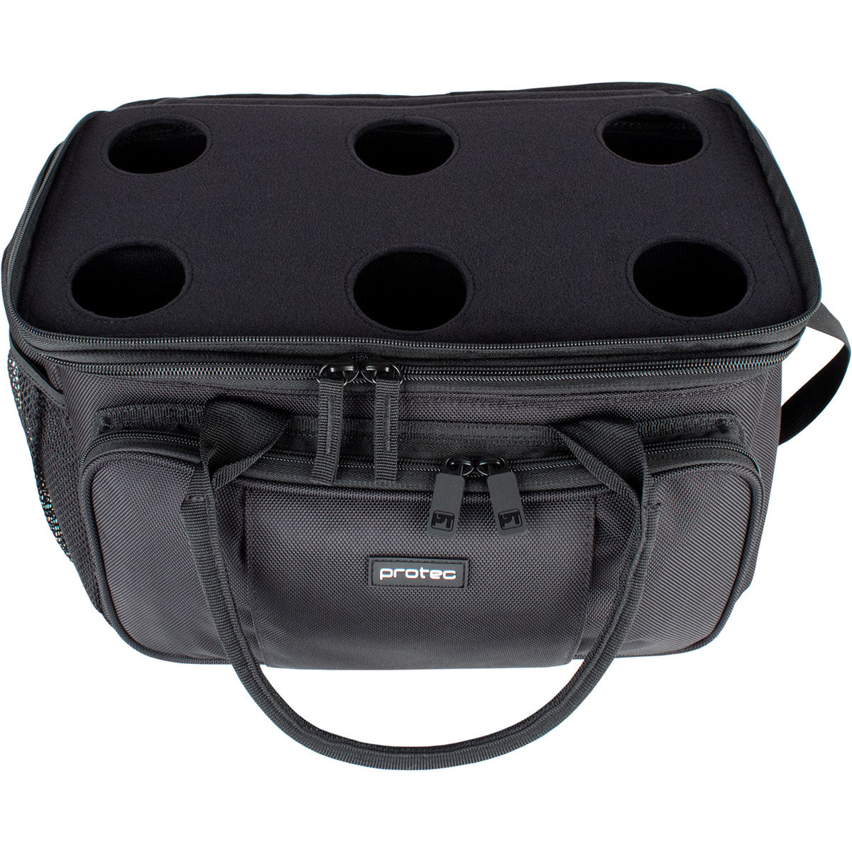 Protec - M408 Trumpet Six-Pack Mute Bag w/ Modular Walls &amp; Mute Holder