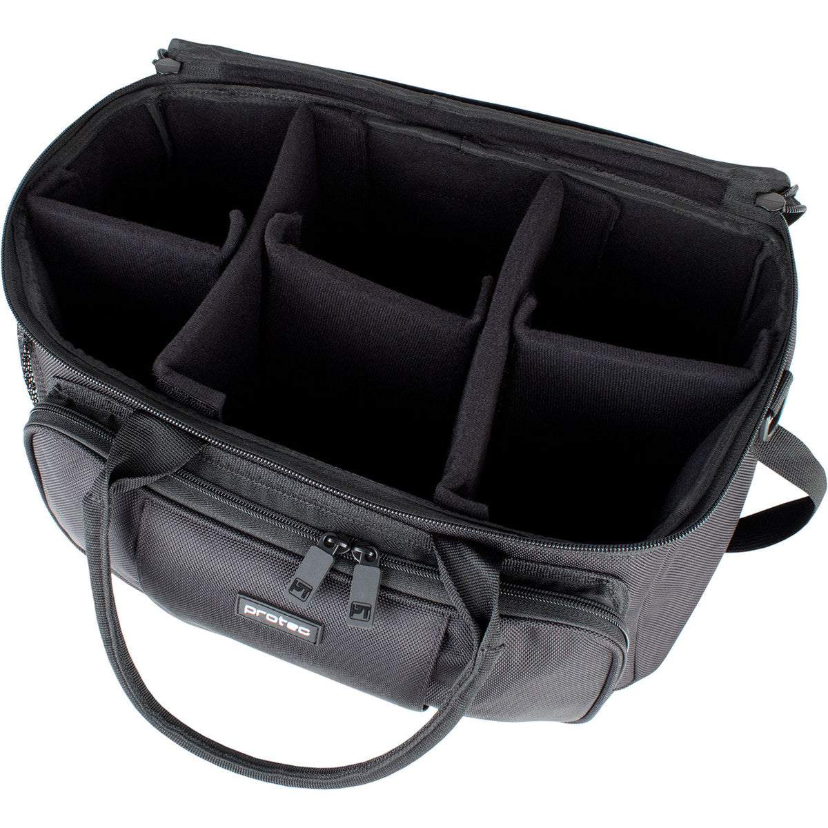 Protec - M408 Trumpet Six-Pack Mute Bag w/ Modular Walls &amp; Mute Holder