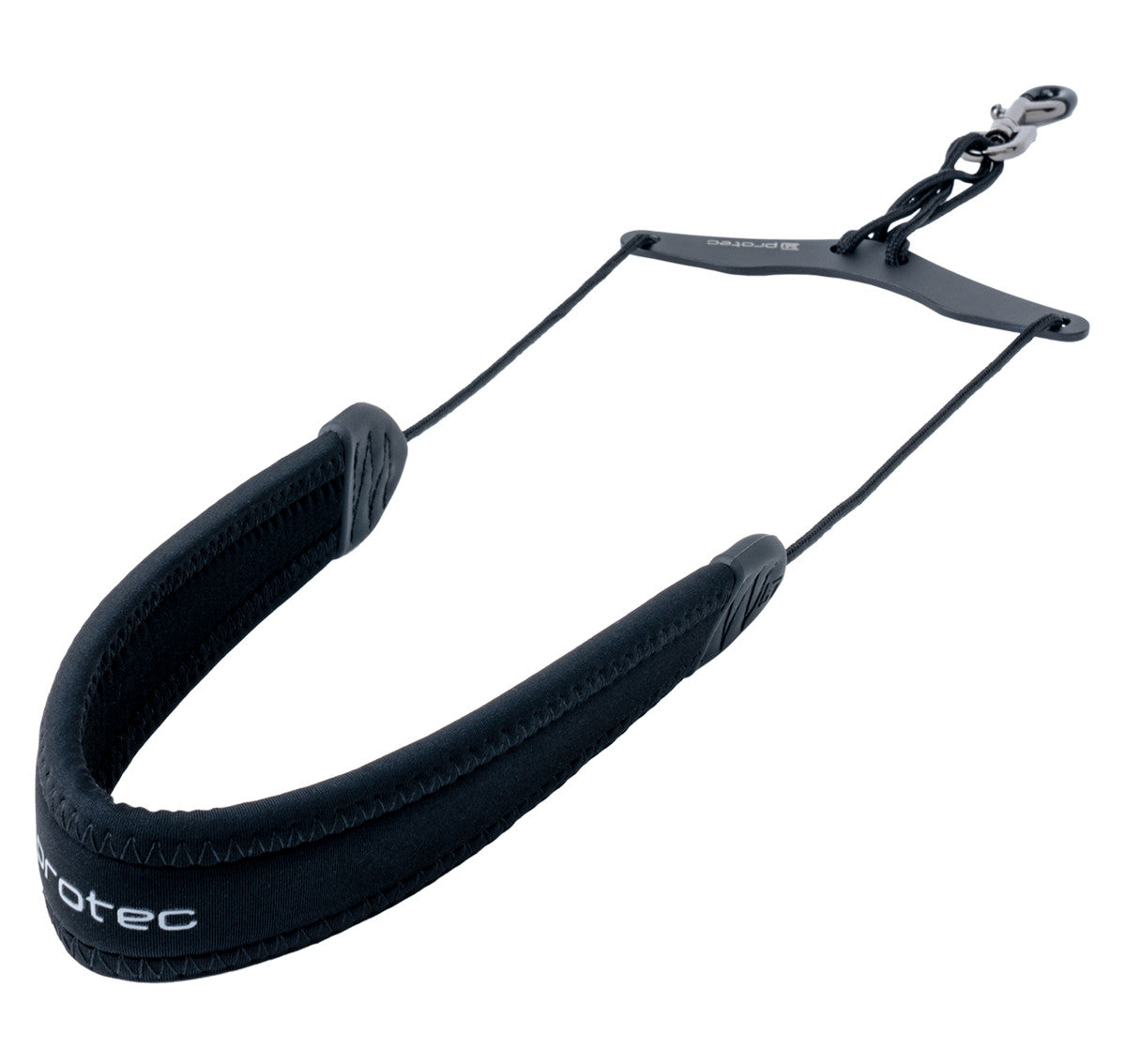 Protec - Neoprene Saxophone Neck Strap w/ Comfort Bar, Size 22&quot; Regular (Black)