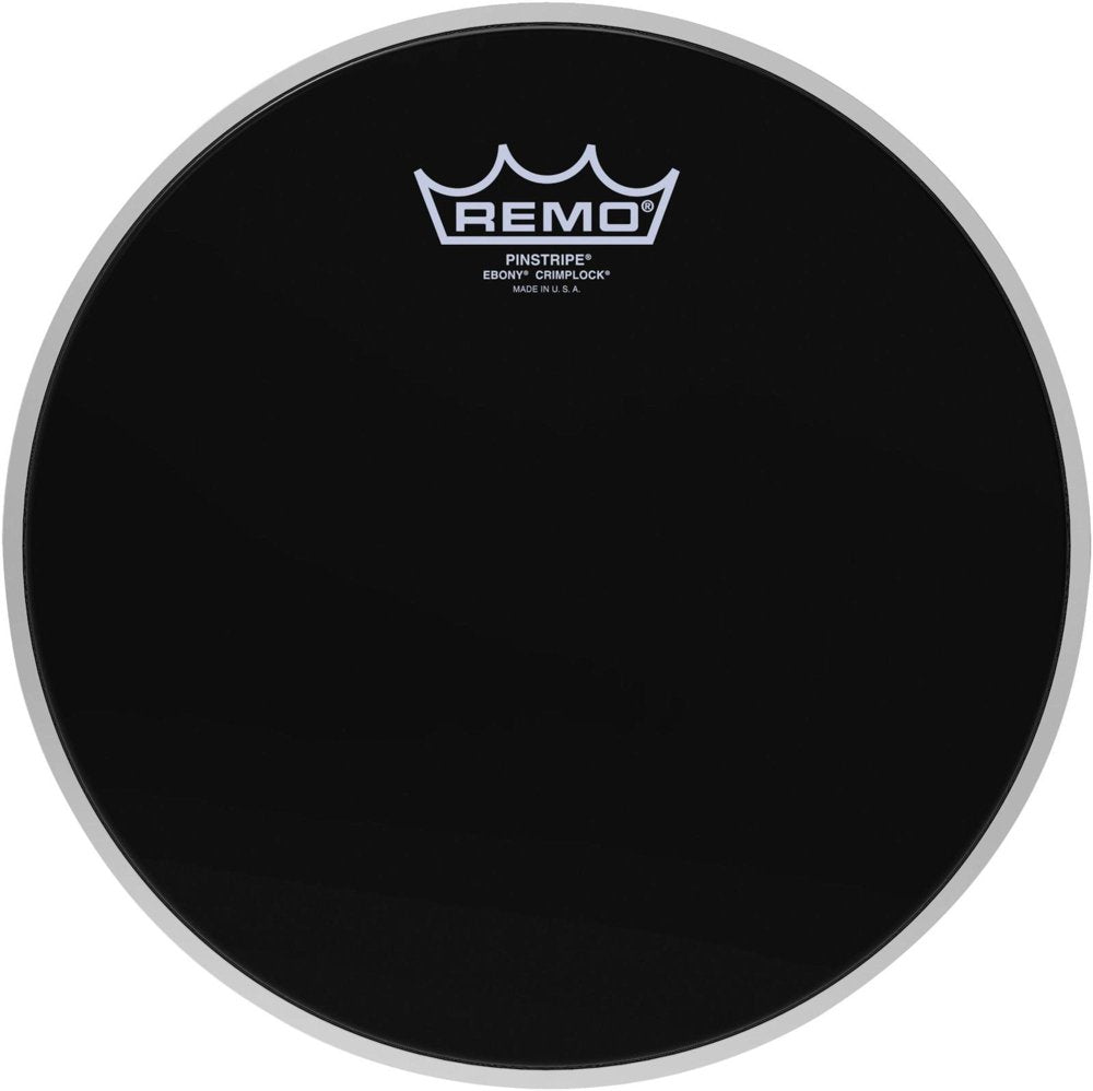 Remo - Pinstripe Ebony Crimplock Drum Head