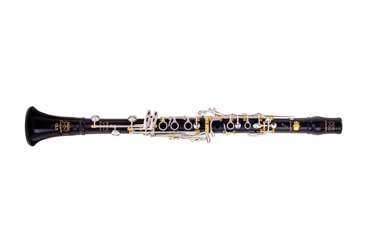 Patricola - Concerto "f" CL2 Bb Clarinet (Grenadilla with Silver-Plated Keys)