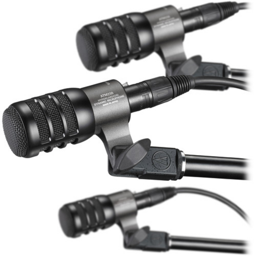 Audio-Technica - ATM230PK Hypercardioid Dynamic Microphone (Bundle of 3)