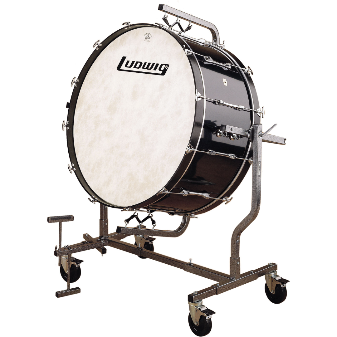 Ludwig - 36&quot; x 18&quot; Concert Bass Drum w/ Suspended Stand