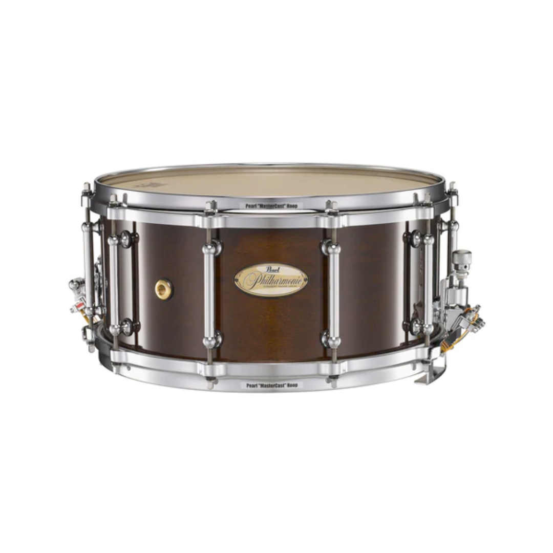 Pearl - PHM1465-101 14x6.5inch Philharmonic Solid Maple Concert Snare Drum (High Gloss Walnut)