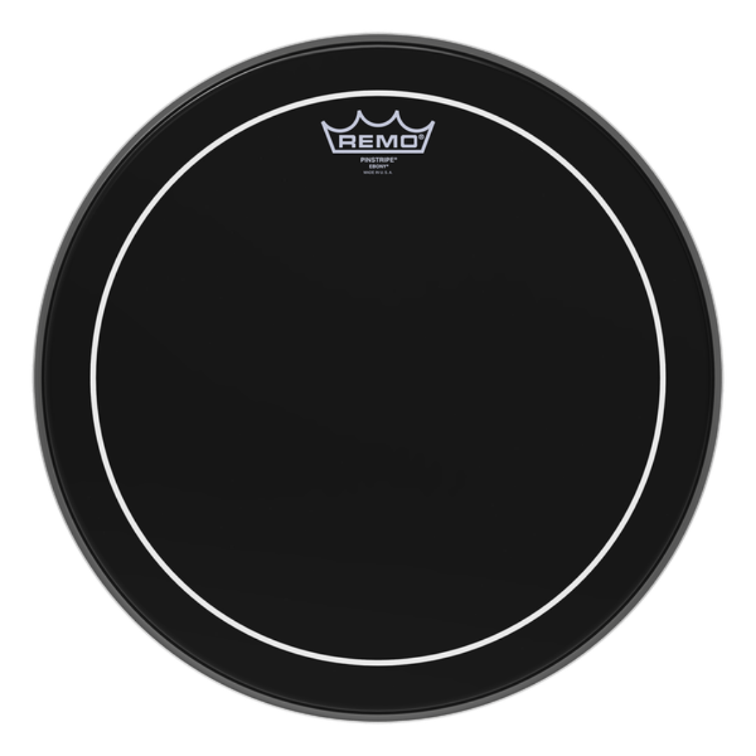 Remo - Pinstripe Ebony Bass Drum Head