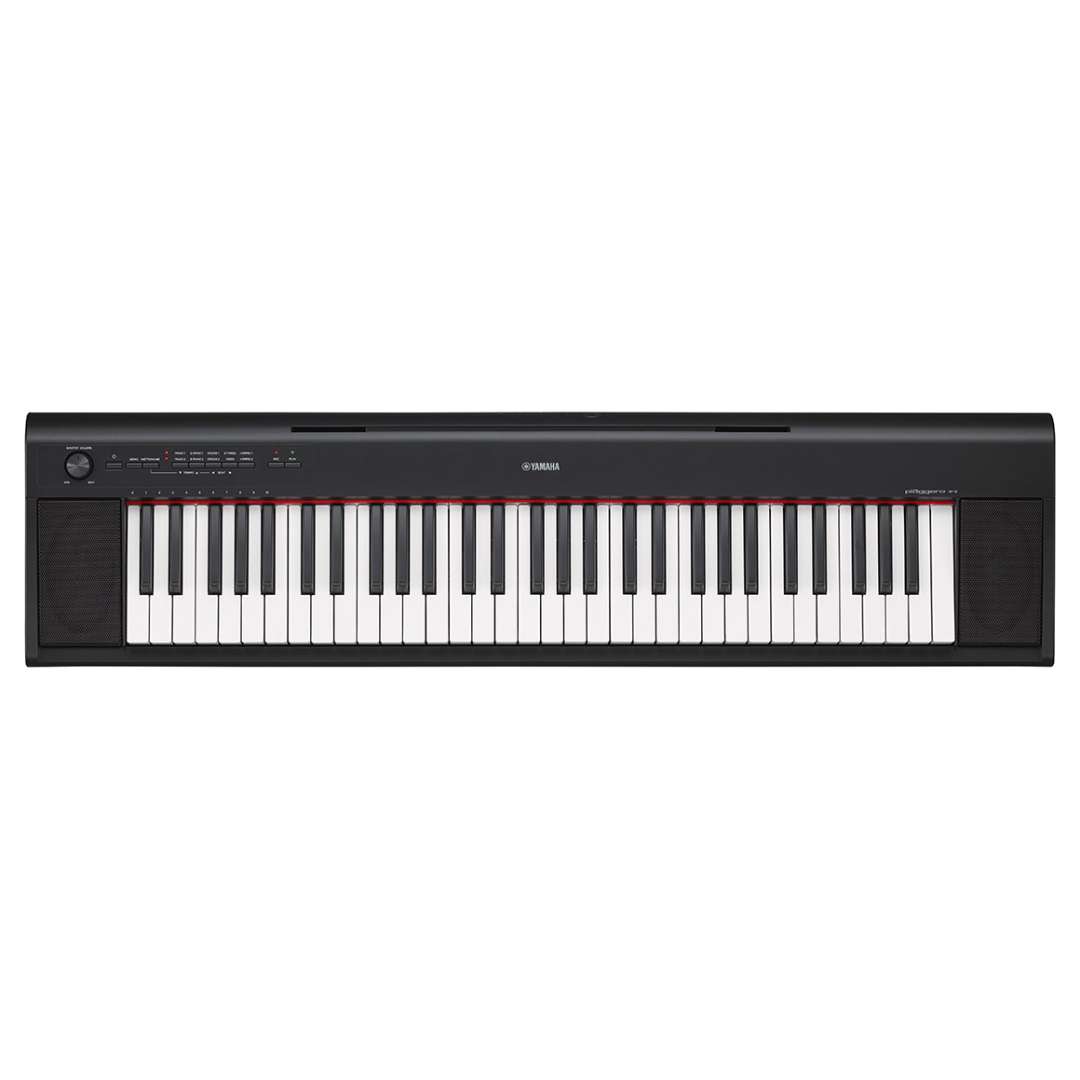 Yamaha - NP-12 Piaggero 61 Key Portable Keyboard (Black)