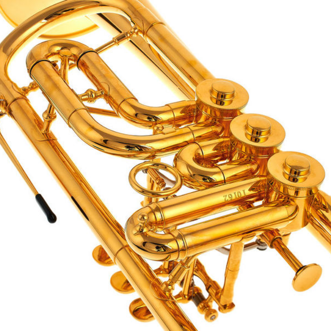 Schagerl - Meisterinstrumente - Wien Rotary Bb Trumpet (Gold Plated)