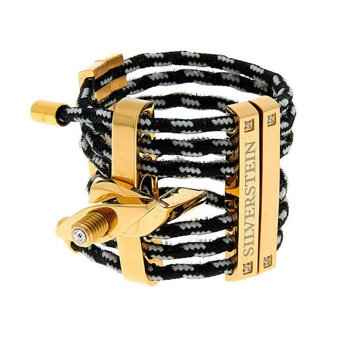 Silverstein - HEXA Clarinet Ligatures-Clarinet-Silverstein-Champagne Gold-04 (Eb Clarinet)-Music Elements