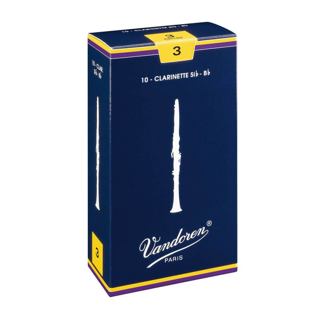 Vandoren - Traditional Bb Clarinet Reeds-Clarinet-Vandoren-Music Elements