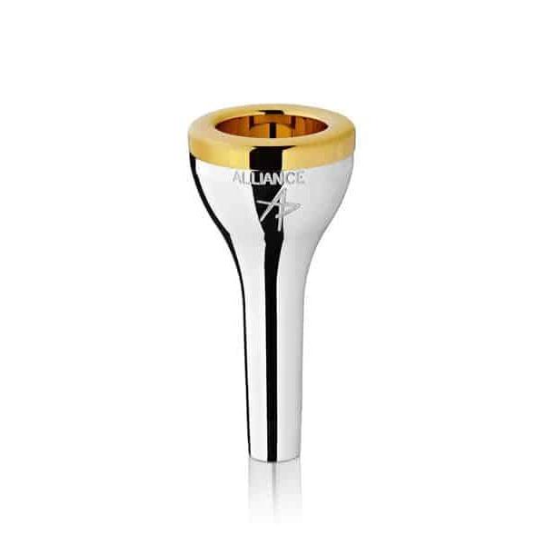 Alliance - David Childs Signature Euphonium Mouthpieces-Mouthpiece-Alliance-2-Silver Plated with Gold Rim-Music Elements